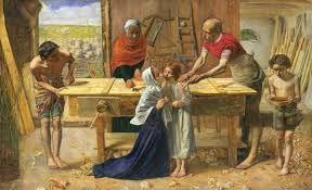 Christ in the House of His Parents by John Everett Millais  1849 Oil on Canvas  Currently: Private Collection